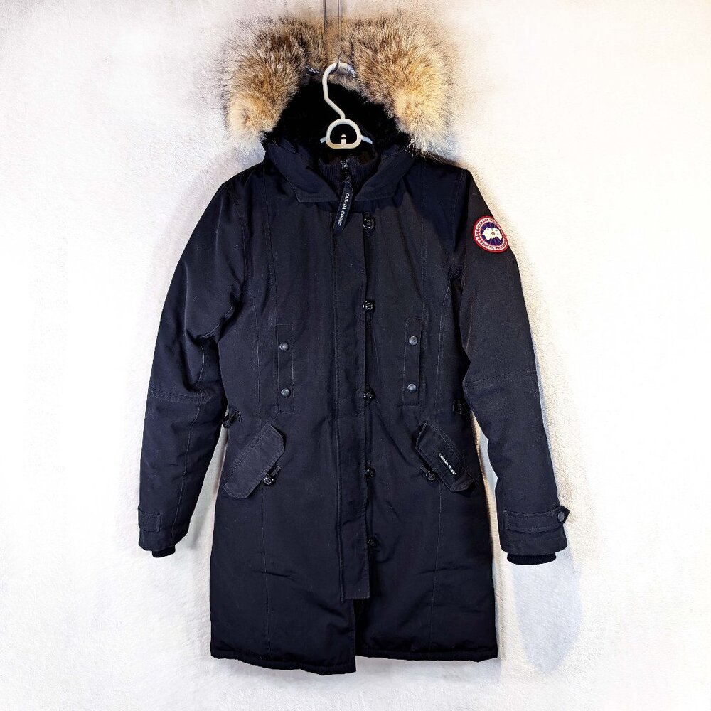 Canada Goose Black Women’s Size SMALL Down Kenton Parka